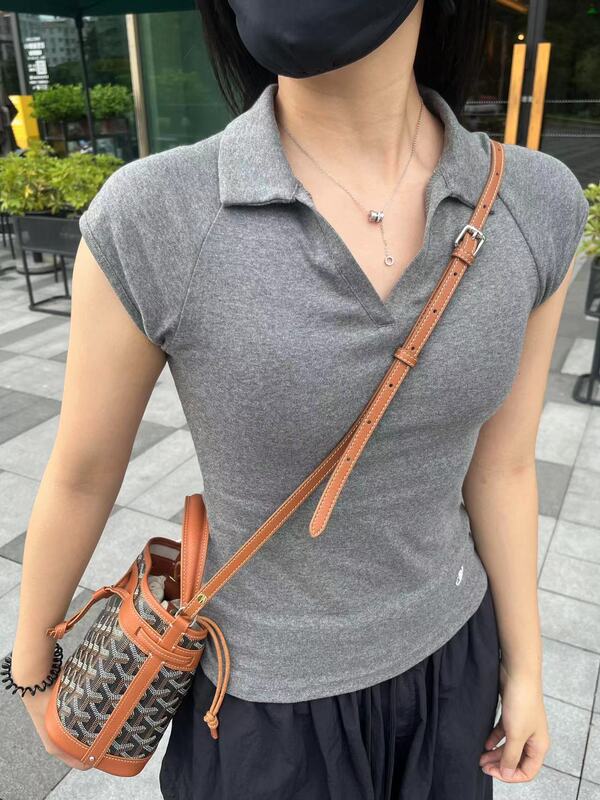 狗牙爆款迷你抽绳水桶包戈雅韩版时尚青春校园风手提包单肩斜挎包|undefined