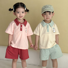 ��ͯ�ļ��˶���װ��������2026�¿���Ůͯ���п��ɶ���polo���̿�