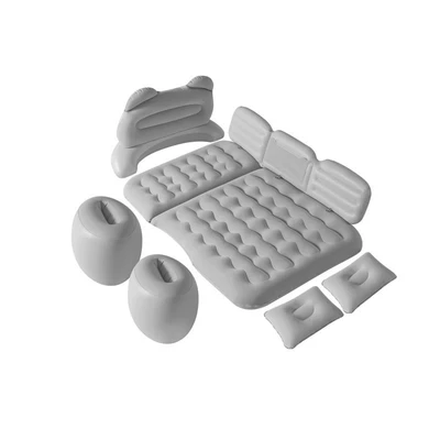 Folding Air Mattress Car Vehicle-mounted inflatable bed - gray-bear-side-guard-head-protection