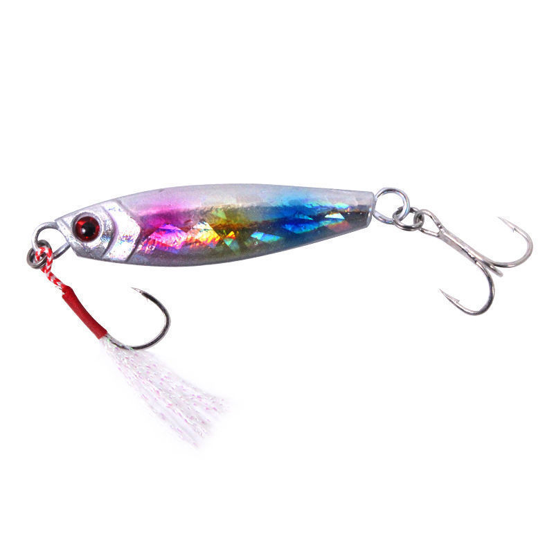 Metal Jigging Spoon Lures Wobbler Jig Bait Carp Striped Bass Fishing Tackle SwimBait