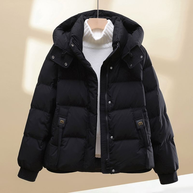 2025冬季新款加厚保暖羽绒棉服女短款棉袄外套韩版时尚小个子棉衣|undefined
