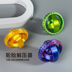 クロスボーダーの個性の新しいprintinplacerotating fidget3d印刷のおもちゃの解凍の螺旋の星の輪
