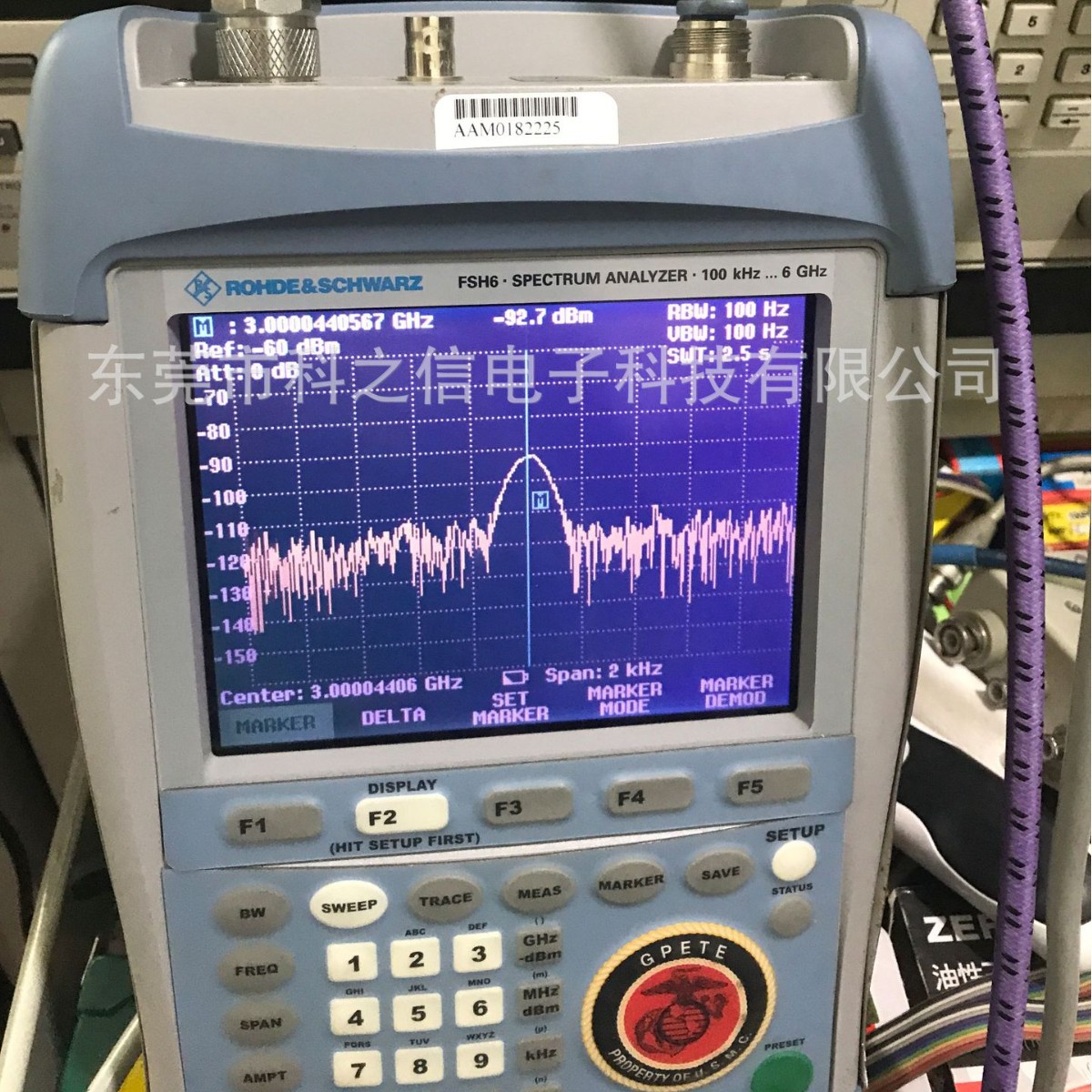 租售/回收罗德施瓦茨R&S FSH3 FSH4 FSH6 FSH8 FSH13 FSH18频谱仪