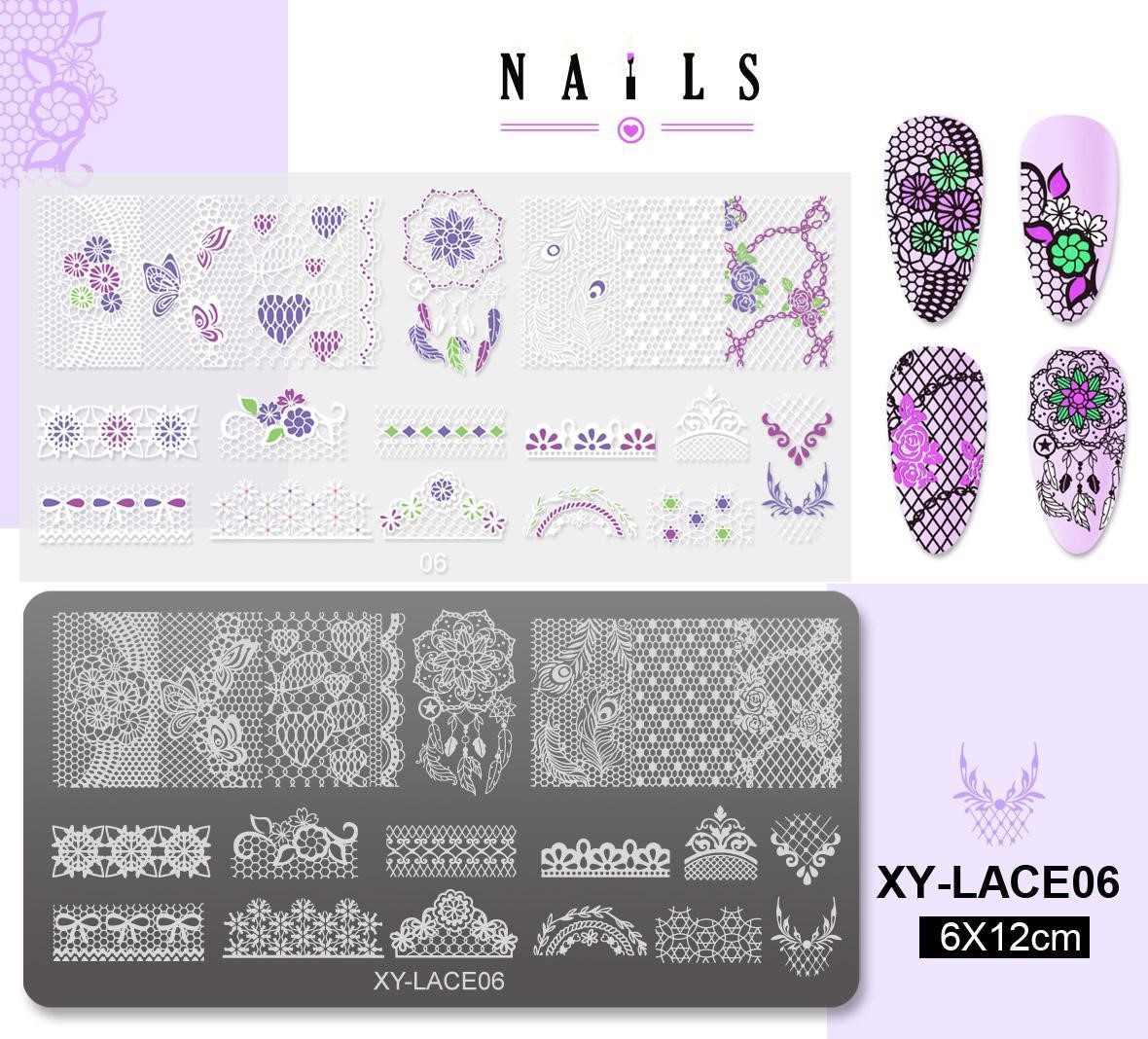 XY-LACE06 de placa de acero