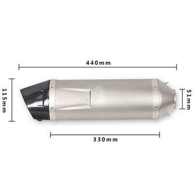 Cbr300 250Kem Rc390 – Exhaust pipe