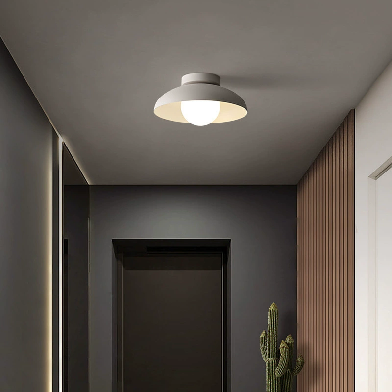 Scandinavian modern and minimalistic lights for corridor, creative ceiling light for gazebo