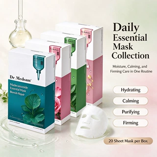 韩国爆款基础保湿面膜积雪草玫瑰PDRN舒缓修复面膜Essential Mask