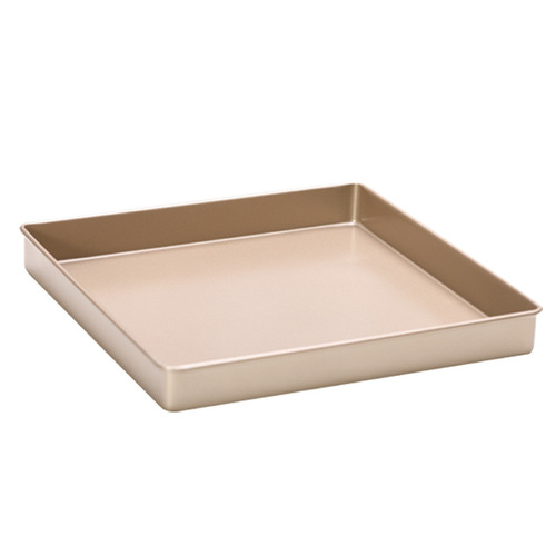 Golden 11-inch carbon steel baking pan multifunctional baking tool nougat snowflake cake non-stick small cake pan