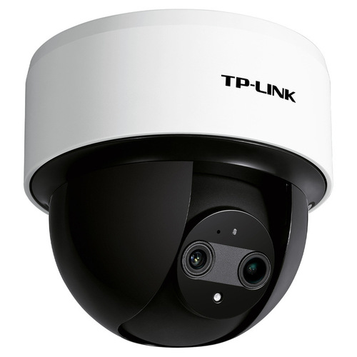 TP-LINK TL-IPC44KW双目变焦版400万POE供电远程云台无线摄像头