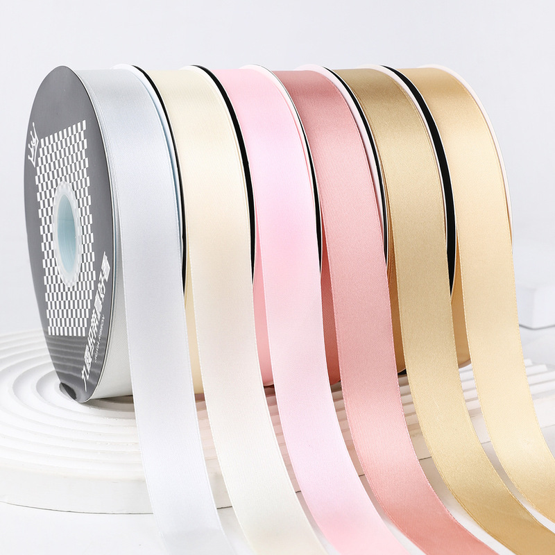 Nais Ribbon 2.5cm Ribbon for Flower Cake Packaging Wholesale Ribbon Wedding Decoration Satin Ribbon Bow Bouquet Nais Ribbon 2.5cm Ribbon for Flower Cake Packaging Wholesale Ribbon Wedding Decoration Satin Ribbon Bow Bouquet