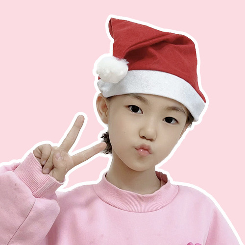 Christmas hats, ordinary non-woven fabrics, Christmas decoration hats, Christmas hats for children and adults, manufacturer wholesale