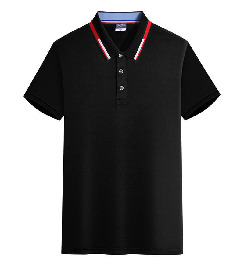 Camiseta de la empresa Camiseta publicitaria del empleado Ropa de trabajo de manga corta Ropa de trabajo Polo Camisa de logotipo impresa personalizada solapa