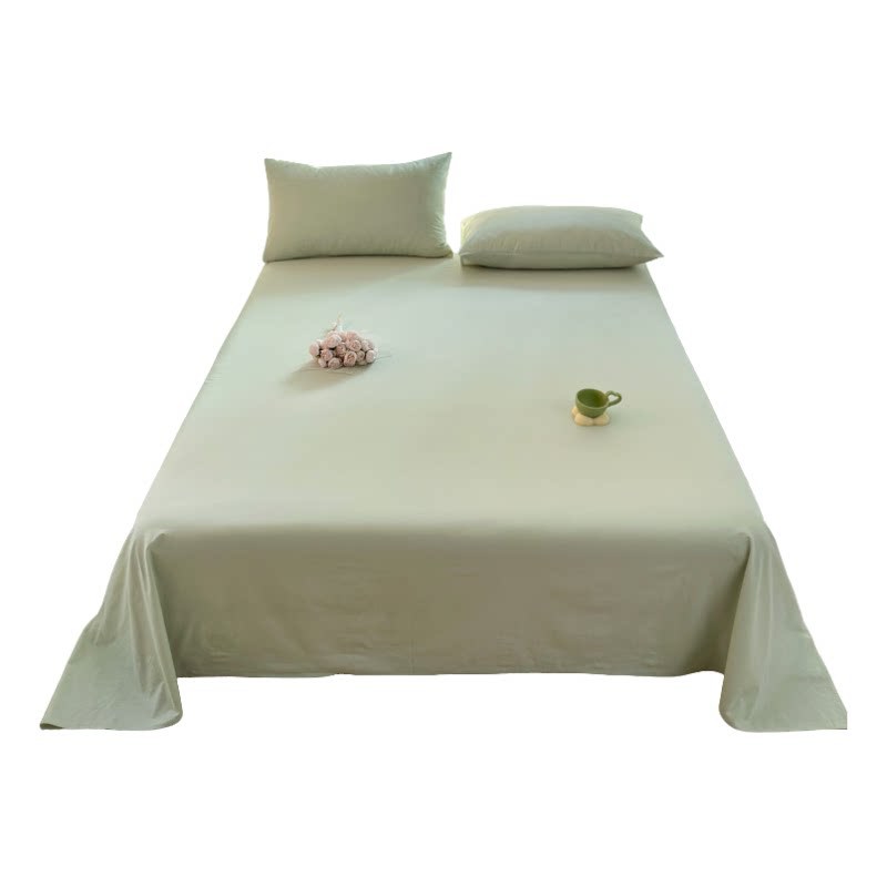 Sábanas de algodón 100% de algodón de Xinjiang pueden dormir desnudos dormitorios rojos en línea una sola colcha de cama sin correr sin deslizamiento image 5
