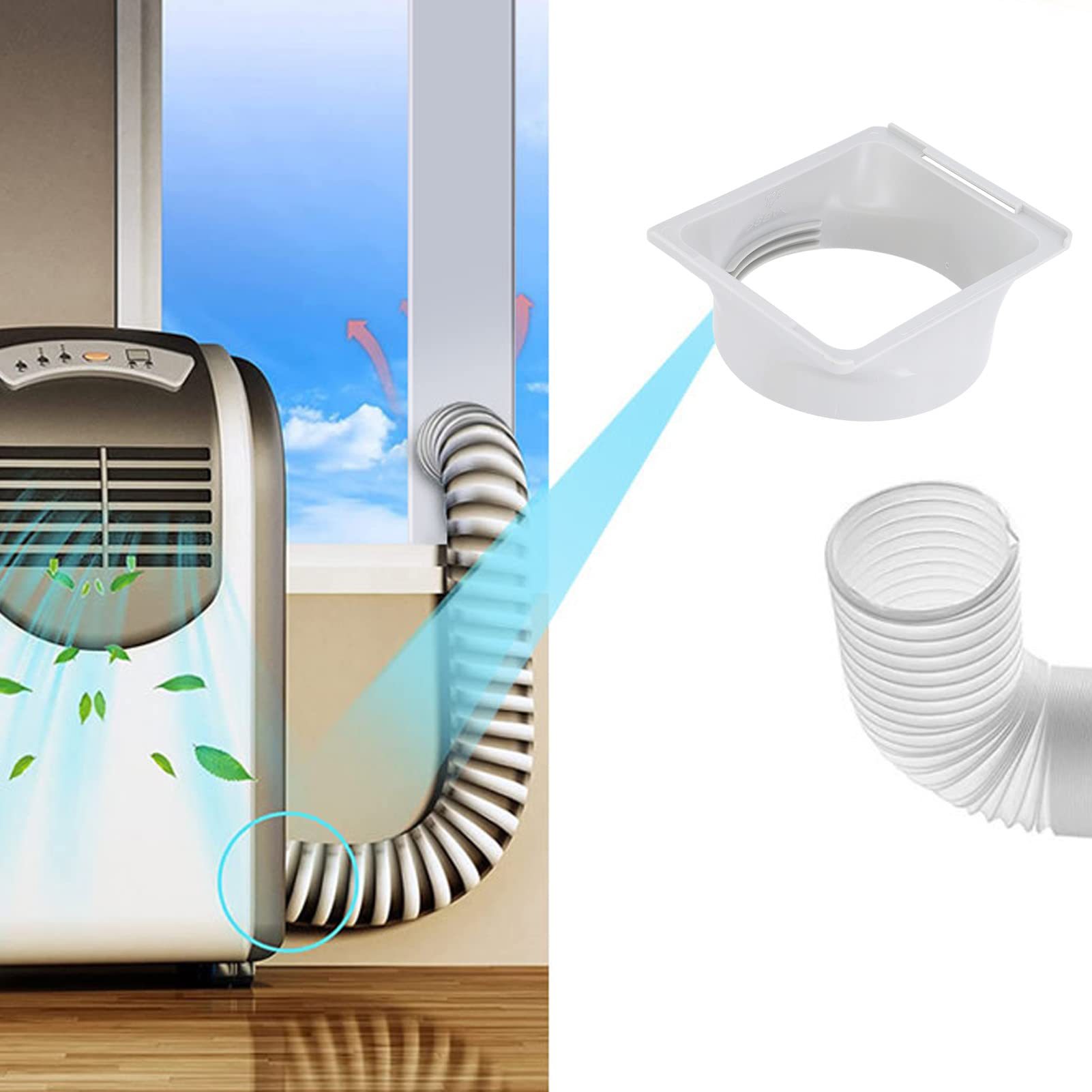 Portable air conditioner exhaust pipe joint, air conditioner pipe joint, mobile air conditioner accessories 4