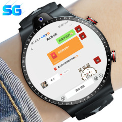 5G全ネット通安卓円盤カード可能スマートフォン腕時計WIFI自由ダウンロード多機能黒科技
