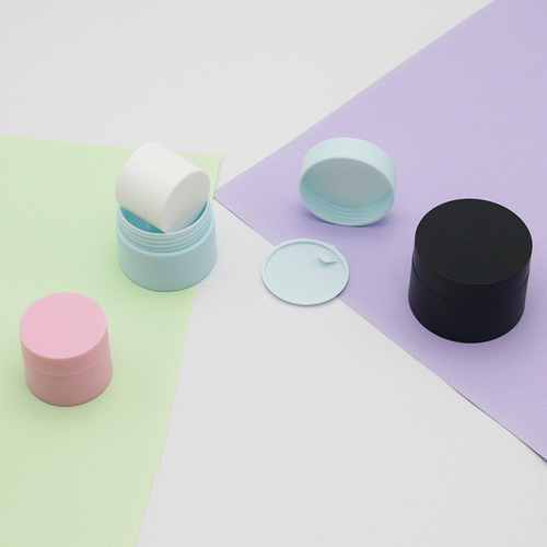 Factory 5g 15g 20g 30g 50g Cream Jar Face Cream Jar Sandpaper Divided Bottle PP Glossy Cream Box