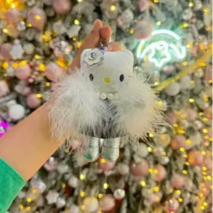 Плюшевый брелок (Sanrio) Hello Kitty, плюшевая кукла-талисман, размеры 10–16 см