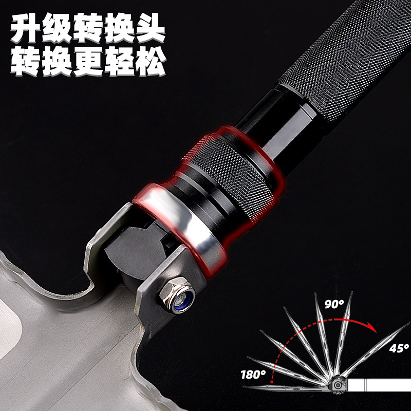 FUENTE Venta al por mayor de fábrica nueva pala militar multiusos acampar al aire libre de acero al carbono pala militar pala de equipo portátil de coche