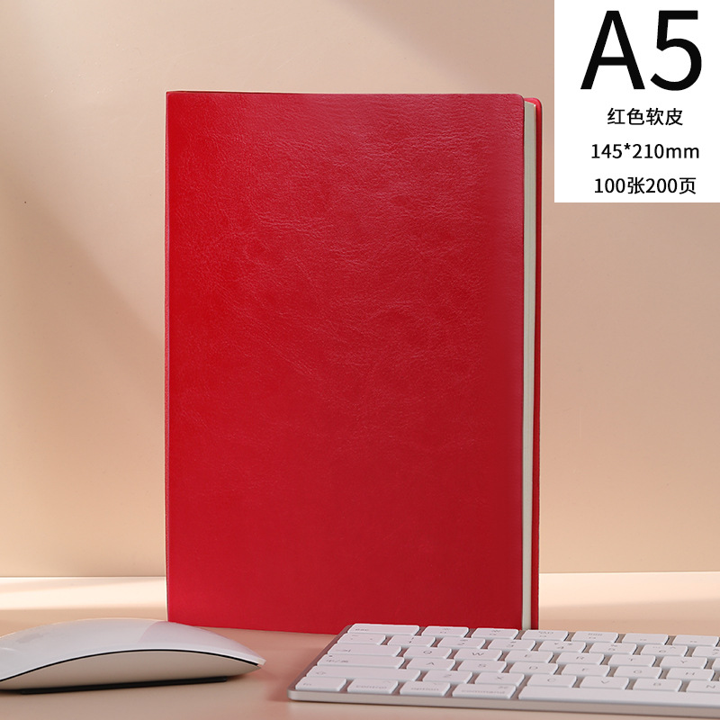 Engrosado cuaderno personalizado hebilla creativa suave diario de cuero al por mayor de negocios A5 Notebook logotipo personalizado