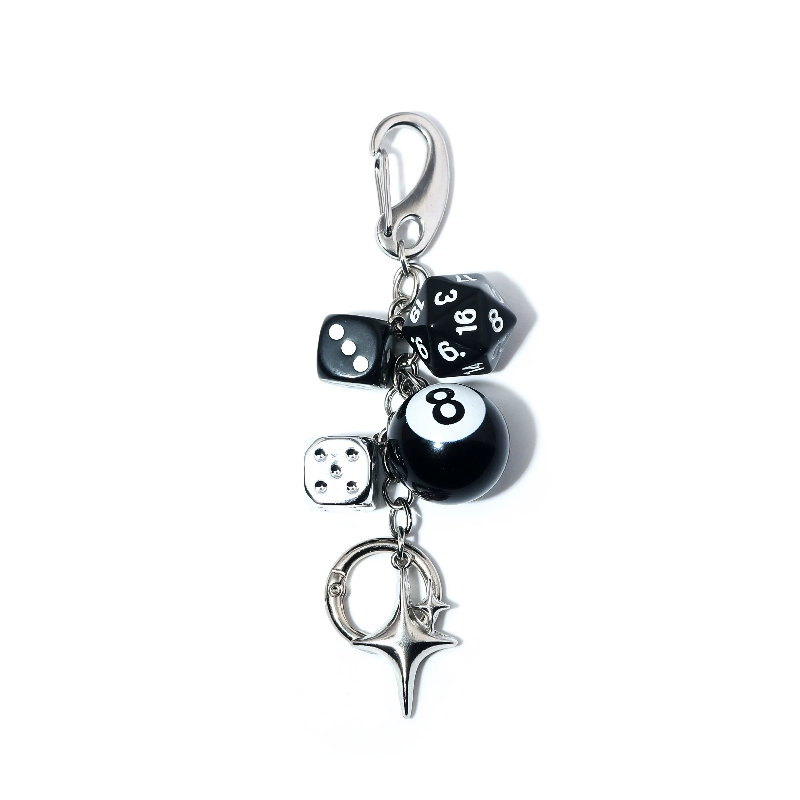 Classic table dice, keychain, mobile phone, pendant