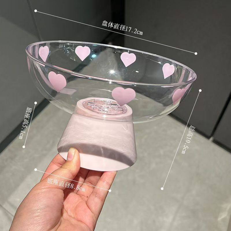 フルーツプレートリビングルームホーム2025新しいドライフルーツプレートスナックディスプレイプレート高価値コーヒーテーブルハイエンド排水トレイ|undefined