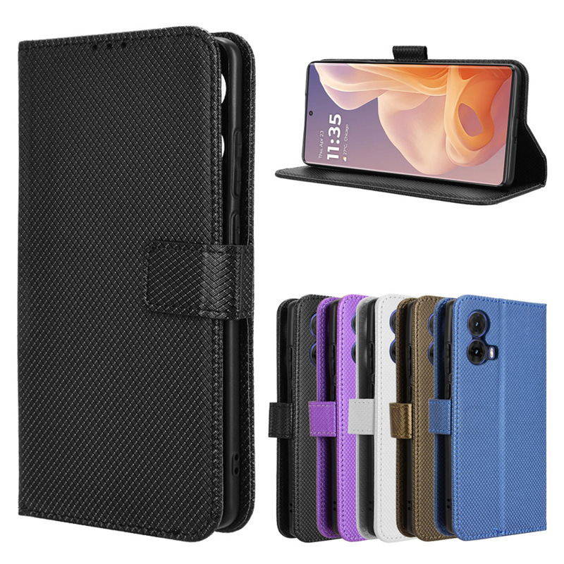 For Motorola Motorola G85 Mobile Phone Case S50 Neo Diamond Pattern Leather Case Card Lanyard Flip Cover For Motorola Motorola G85 Mobile Phone Case S50 Neo Diamond Pattern Leather Case Card Lanyard Flip Cover