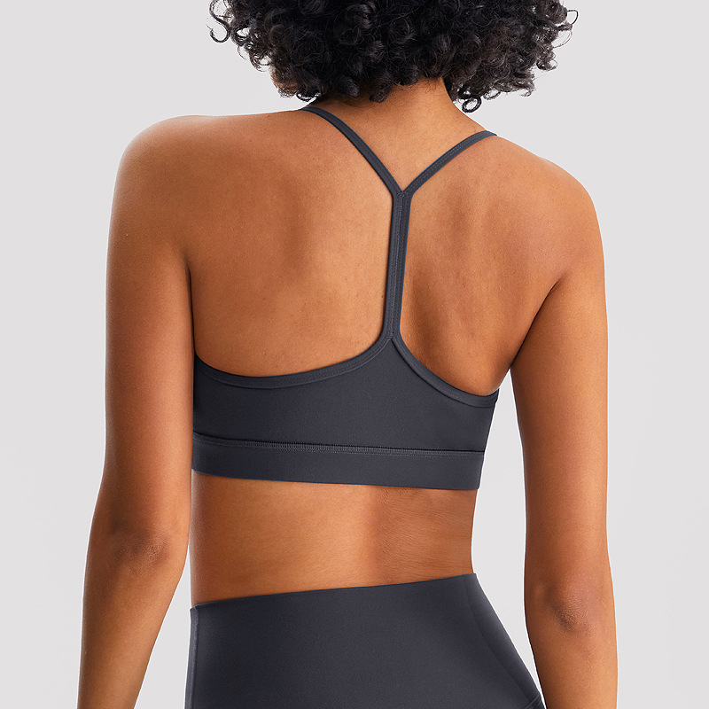 Nulrx nueva ropa de yoga desnudo chaleco pilates deportes ropa interior las mujeres sexy belleza espalda fitness sujetador yoga