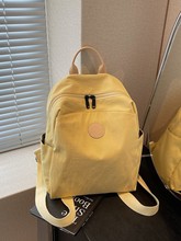 韩版潮流学生包女2025夏季新款时尚休闲大容量双肩包简约通勤女包