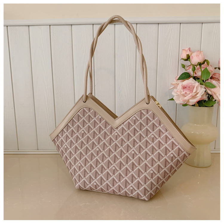 Bolsa de brazo de hombro de gran capacidad para mujeres 2026 nuevo estilo de moda de alta calidad de viaje al trabajo bolso de brazo