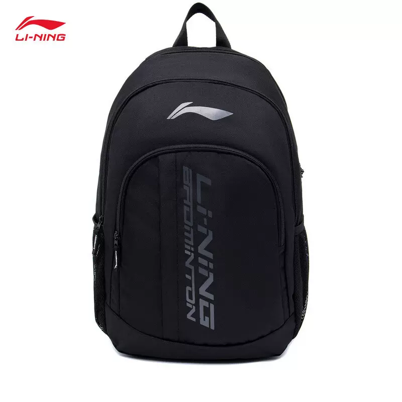 李宁LINING双肩背包 羽毛球系列双肩包 ABSS275 黑色