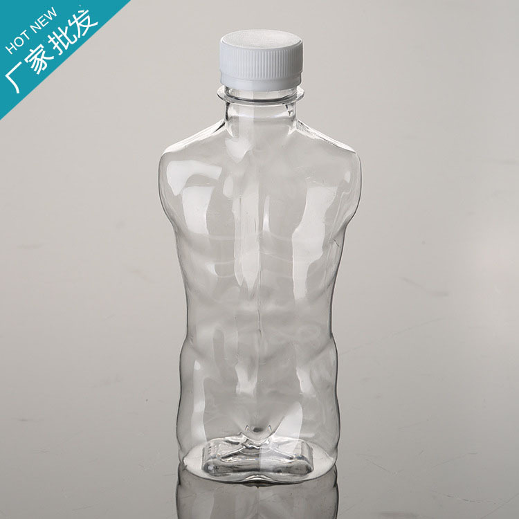 厂家供应奶茶店塑料瓶 休闲果汁饮料瓶 食品透明包装PET塑料瓶