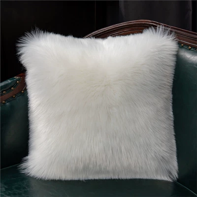 Amazon Cross-border Explosions Plush Imitation Wool Carpet Bay Window Mat Floor Mat Sofa Mat Coffee Table Mat (Avtomobil döşəmə paspasları) - white-custom-size
