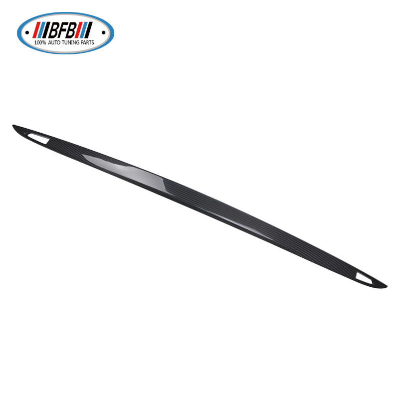 100% Real Carbon Fiber Trunk Trim - For Tesla Model S - Carbon Fiber Tail Light Trim Tailgate Trim Modification