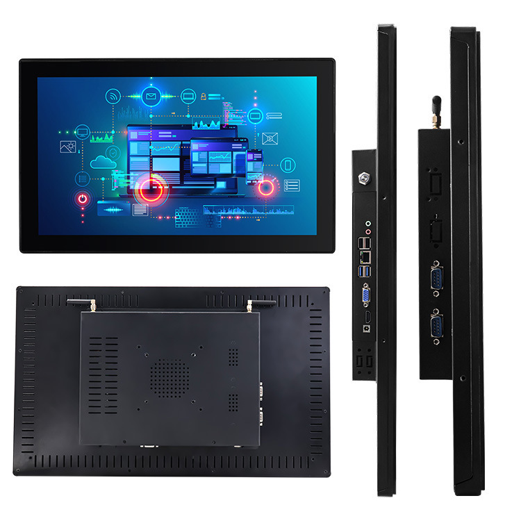 7/10/15/18/ 23.8inch Industrial Monitor Touch Control Cabinet Embedded Capacitive Industrial Touch Screen Waterproof