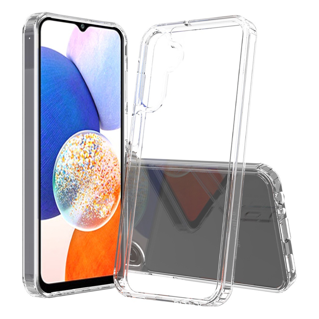 Aplicación transfronteriza Samsung A15 5G carcasa transparente acrílico dos en uno cubierta de Pc Tpu protección de cerveza carcasa para teléfono móvil