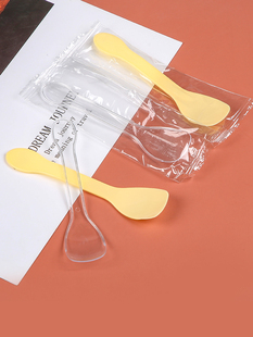 ✅ Disposable Spoon Cake Greek Dry Yogurt Small Spoon Ice Cream Spoon Jelly Pudding Dessert Spoon Individual Package