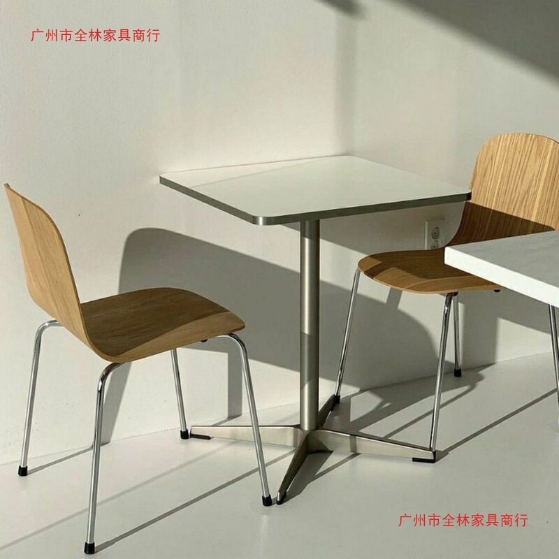 輸出シルバーエッジダイニングテーブルモダンシンプル韓国ラウンド小さなアパートカフェレストラン中古オフィステーブル|undefined