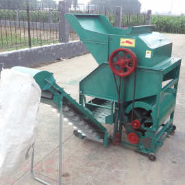 广安市小型花生收获机械鲜花生摘果机高产量花生摘果机图片