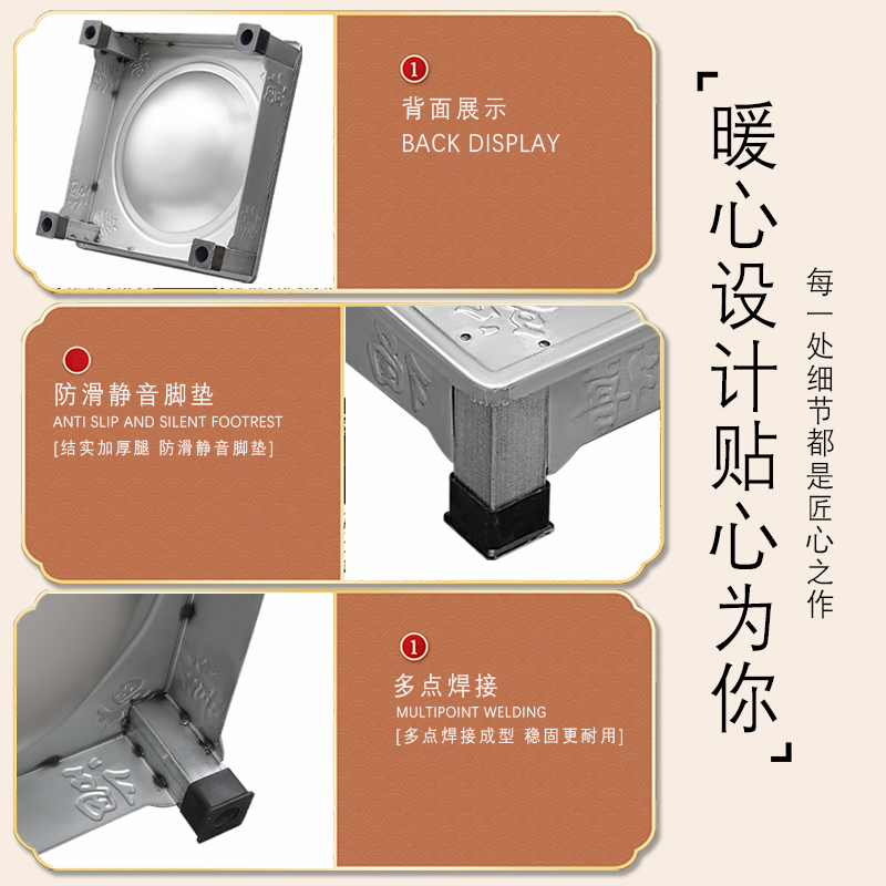 烤火盆木炭取暖盆烧烤炉户外烤肉炭盆家用室内冬天野营碳火炉子