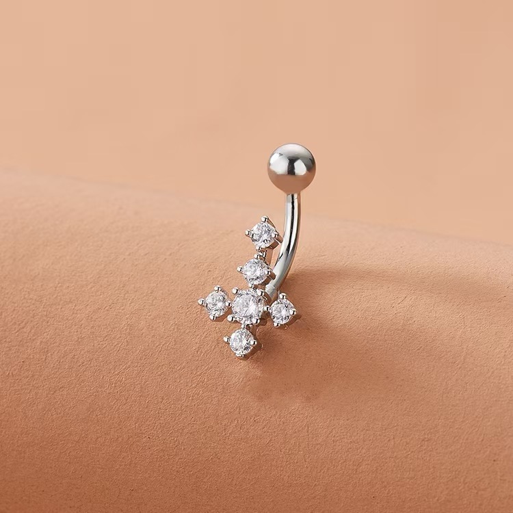 Labret piercing jewelry detail image