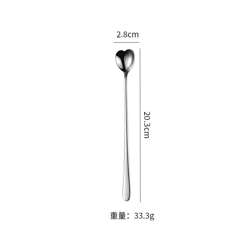 エイン304ステンレス食器040ドイツ製フォークフルーツフォーク丸スプーンアイスクリームスプーン滑らかな縁厚みのあるギフト|undefined