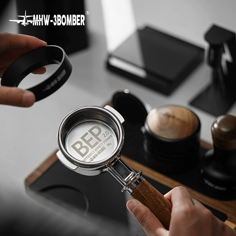 МГВ бомбер Bep butterfly powder 2.0 прецизионный двойной слой фильтр кофемашина без нижнего экстракции 18/20/22г