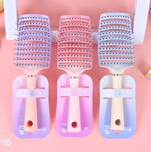 Air Cushion Comb Gradient Color New Popular Massage Comfortable Curly Hair Comb Scalp Itchy Air Cushion Massage