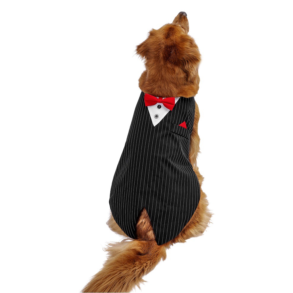 Tanpopo transfronterizo exclusivo esmoquin para mascotas ropa para mascotas boda perro traje chaqueta