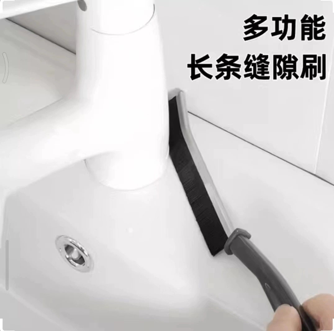 Щетка щетки для ванной комнаты длинная полоска без мертвых углов