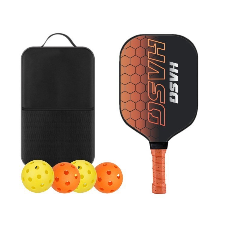 屋内屋外のPickleballのトレーニング娯楽ガラス繊維のピクチャーのラケットのガラス繊維のピクチャーの穴のボールのラケット|undefined