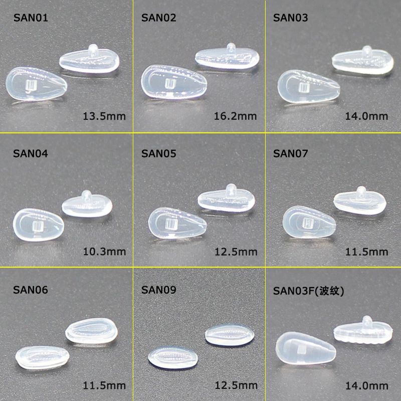 Очки силиконовые пузырьковая Накладка для носа листовая шпилька подушка для носа воздушная Накладка для носа аксессуары для очков