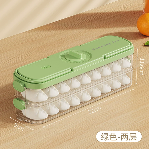 Green 2 layers 1 cover carton packaging
