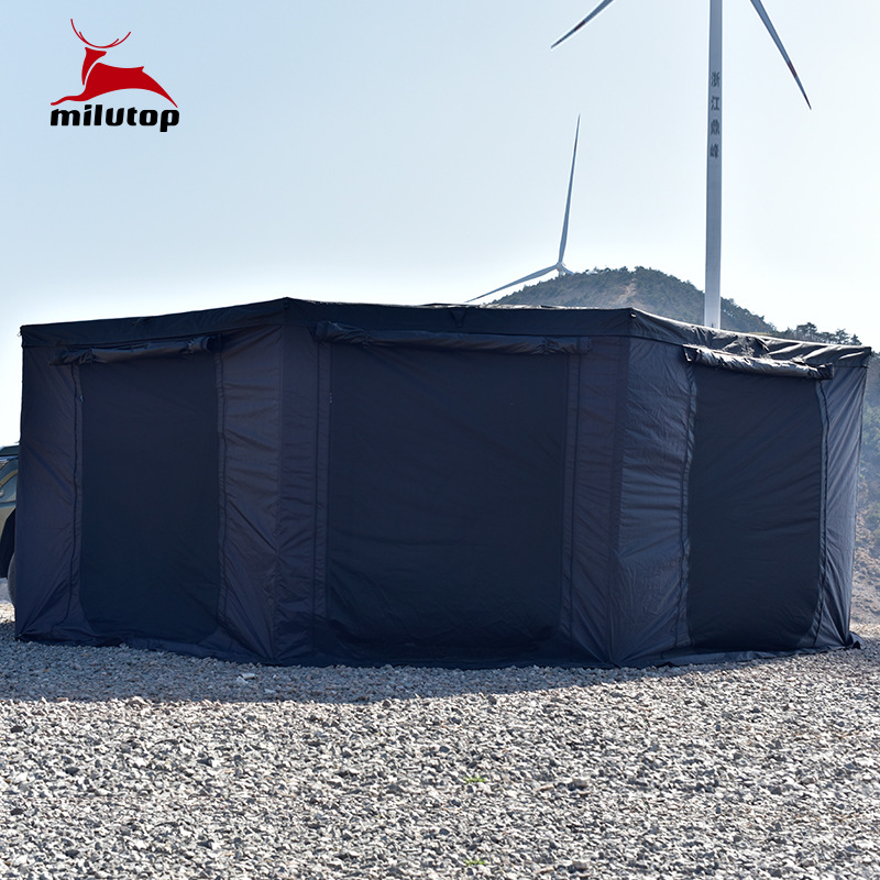 180 grados de fábrica directa de ciervo misterioso tela de ventilador 180 grados de carpa de ventilador de carpa abierta rápida tolva