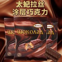 太妃拉丝涂层巧克力饼干能量棒零食整箱批发网红零食工厂一件批发